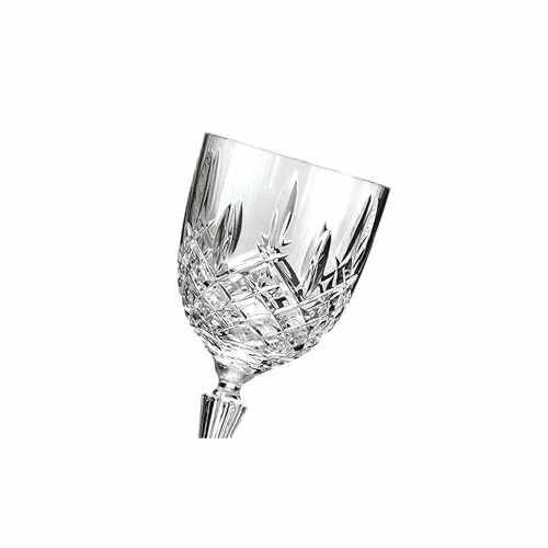 Set of Four Crystal Wine Glasses